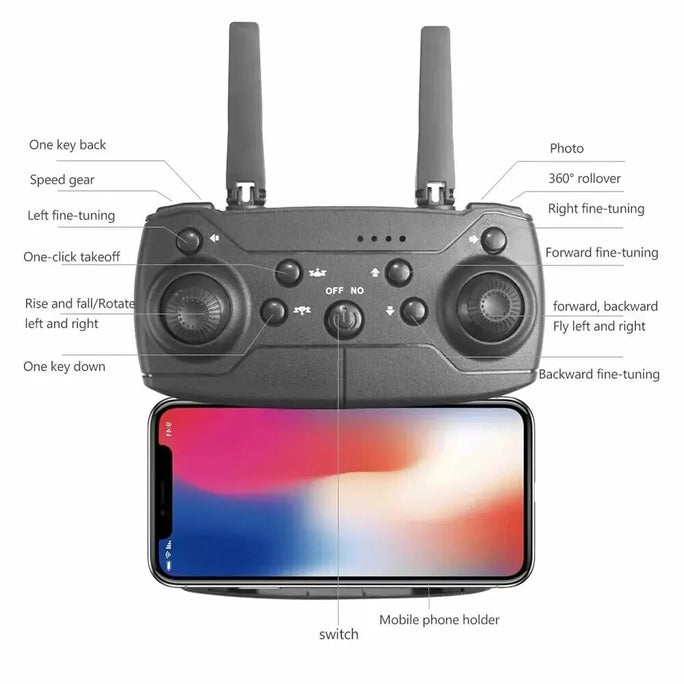 Foldable Drone with 4K HD Camera