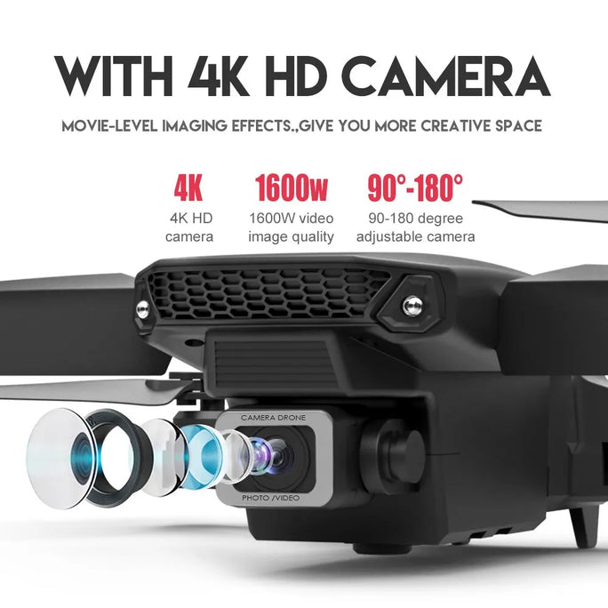 Foldable Drone with 4K HD Camera